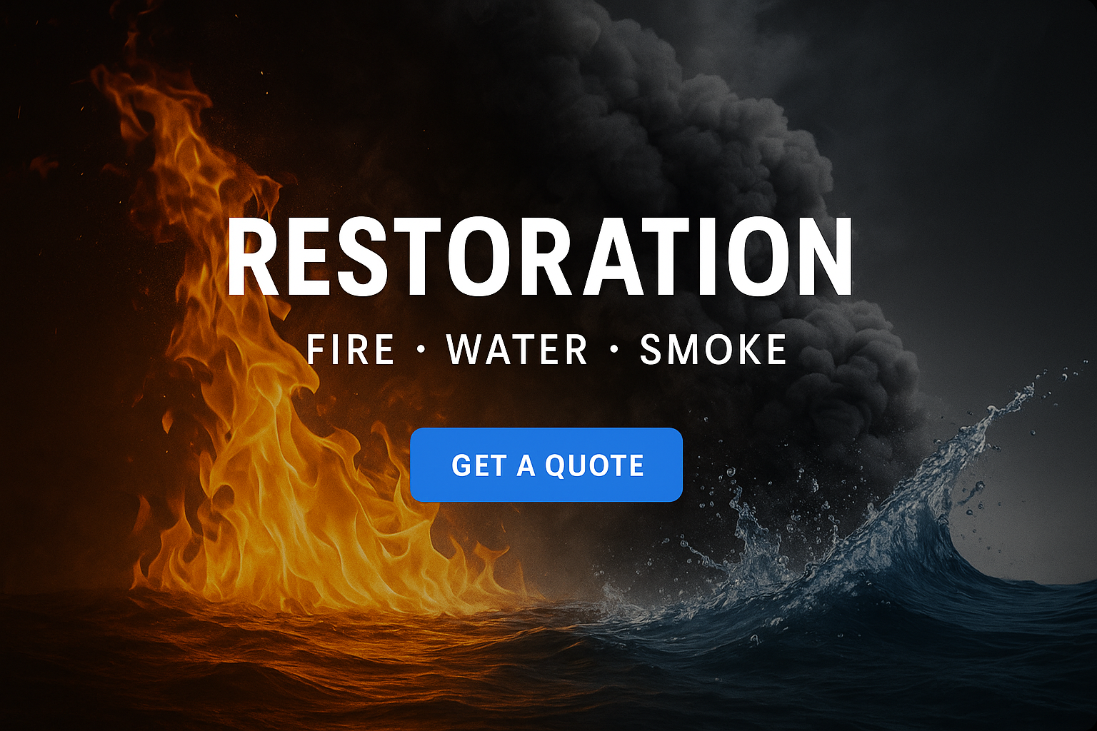 Fire Water Smoke Restoration Template